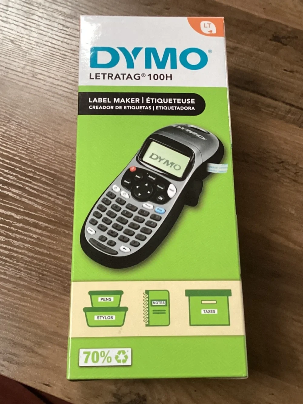 DYMO LetraTag 100H handheld label maker New